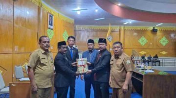 Wakil Bupati Pimpin Rapat Paripurna Penyampaian Pertanggungjawaban APBK 2025