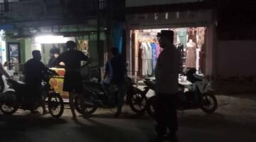 Sambang Warga, Bhabinkamtibmas Polsek Seruway Ajak Warga Jaga Situasi Kamtibmas Tetap Kondusif
