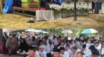 Wakapolsek Kejuruan Muda Hadiri Maulid Nabi Muhammad S.A.W di Pesantren Tahfidzul Quran Al Walidain