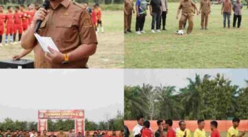 Bupati Aceh Tamiang Buka Turnamen Piala Datok Paya Raja Cup 2026, Diikuti 32 Tim
