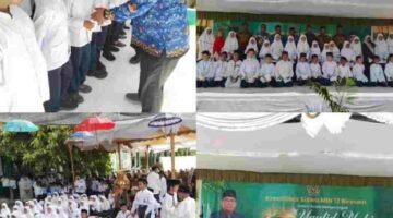 MIN 12 Bireuen Peringati Maulid Nabi Muhammad SAW 1448 H, Dirangkai dengan Santunan Anak Yatim Piatu.