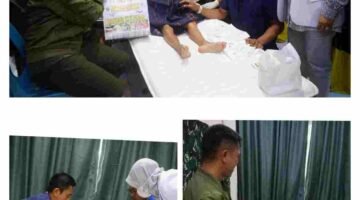 Sambut HUT Ke-81 TNI, Kodim 0117/Aceh Tamiang Gelar Khitanan Massal Untuk Masyarakat