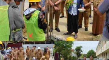 Wali Kota, Wawako dan Sekda Langsa Letakkan Batu Pertama Masjid Asy-Syakirin