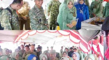 Pangdam IM Buka Bazar Pasar Murah Serentak dalam Rangka HUT Ke-81 TNI