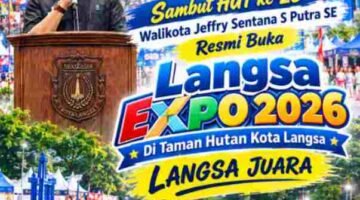 Meriah! Langsa EXPO 2026 Resmi Dibuka, Perayaan HUT Pemko ke-25 Dipusatkan di Taman Hutan Kota