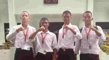 EMPAT ANAK YATIM BINAAN KORAMIL 06/INDRAPURI, SATU MIMPI: MENJADI PRAJURIT TNI AD