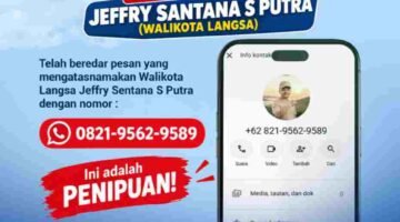 Wali Kota Langsa Imbau Masyarakat Waspadai Penipuan Mengatasnamakan Dirinya