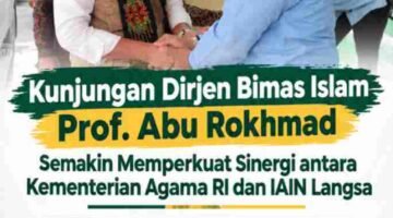Dirjen Bimas Islam Kemenag RI Dukung Pengembangan IAIN Langsa, Siap Bantu Penyelesaian Fasilitas Masjid Kampus