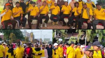 Ribuan Warga Memadati Kota Juang Ikut Jalan Santai HUT Bireuen Ke 27