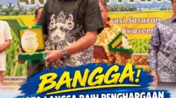 Kota Langsa Raih Penghargaan di Workshop Tanaman Pangan 2027 Banda Aceh
