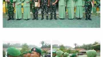 Dandim 0117/Aceh Tamiang Pimpin Upacara Korp Rapot Pindah Satuan, Tekankan Profesionalsme Dan Pengabdian