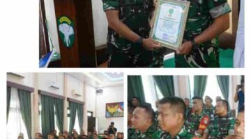 Anggota kodim 0117 Aceh Tamiang Serka Giman Syahputra Aksi Herowik menyelamatkan masyarakat korban banjir