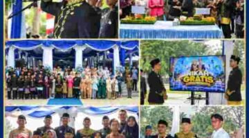 Rayakan HUT ke-25, Pemko Langsa Luncurkan Nikah Gratis, Terima Rekor MURI, dan Santuni Ribuan Anak Yatim