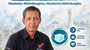 Kabut Asap Selimuti Bireuen, Gencarkan Gerakan Ayo Pakai Masker.