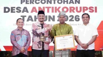 Kampung Tanjung Mancang Raih Penghargaan Percontohan Desa Antikorupsi 2026
