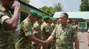 Pangdam Iskandar Muda Kunjungi Kompi C Yonif TP 857/GG di Pidie.