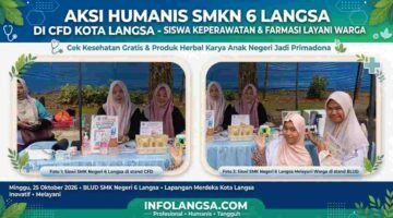 Keren! Inovasi Vokasi SMKN 6 Langsa Jadi Buruan Warga di CFD, Dari Cek Kesehatan Gratis Hingga Produk Herbal Karya Siswa