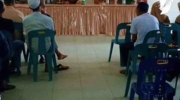 Danramil 03/Seruway Gelar Komsos Dan Silaturahmi Bersama Muspika Serta Komponen Masyarakat Di Kecamatan Seruway