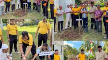 Kapolres Bireuen Gelorakan Semangat Jaga Kelestarian Alam di Kecamatan Jangka Lewat Program Green Policing