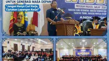 Di Wisuda XIII USCND, Wali Kota Langsa: Jangan Hanya Cari Kerja, Ciptakan Lapangan Kerja!